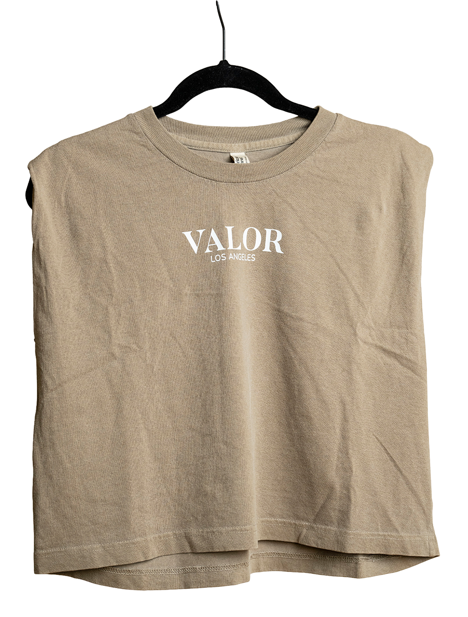 Tan Muscle Tee